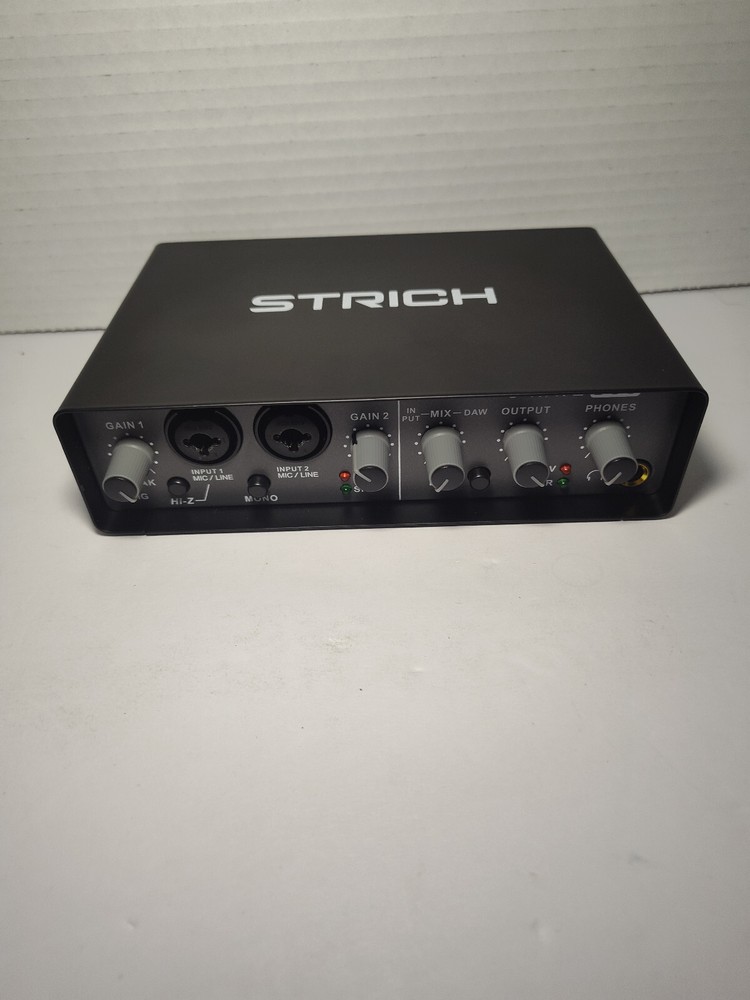 Strich S-WAVE DUO USB Audio Interface for Streaming - NEW OPEN BOX