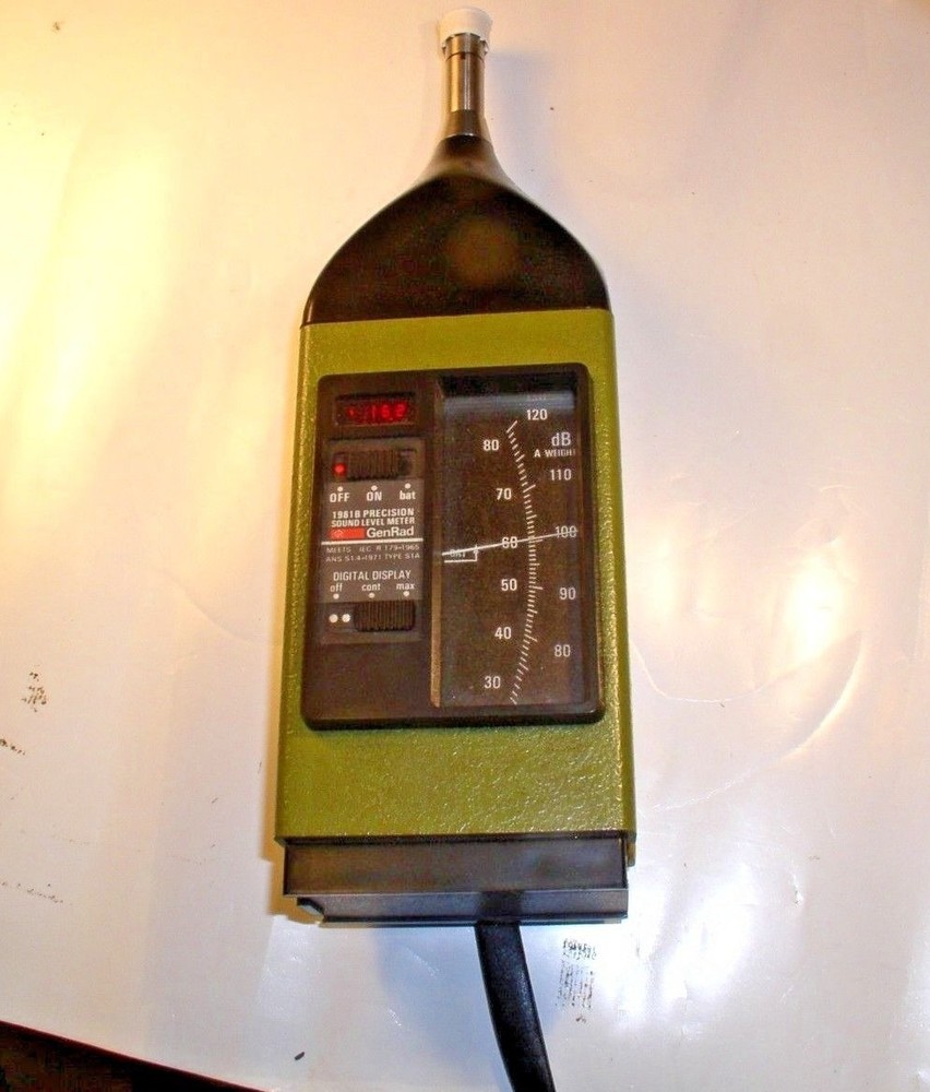 Precision Sound Level Meter Gen Rad 1981B