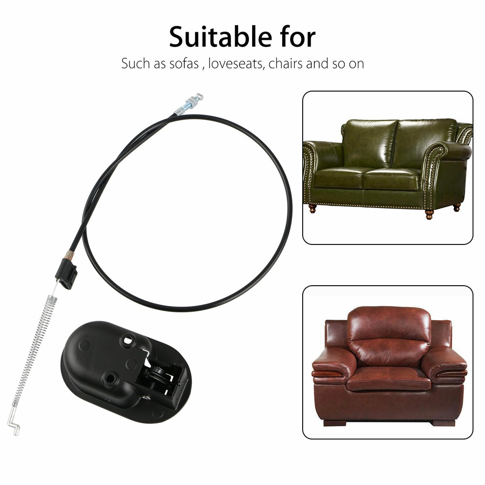 Universal Sofa Recliner Release Pull Handle Replacement Chair Couch Cable Lever