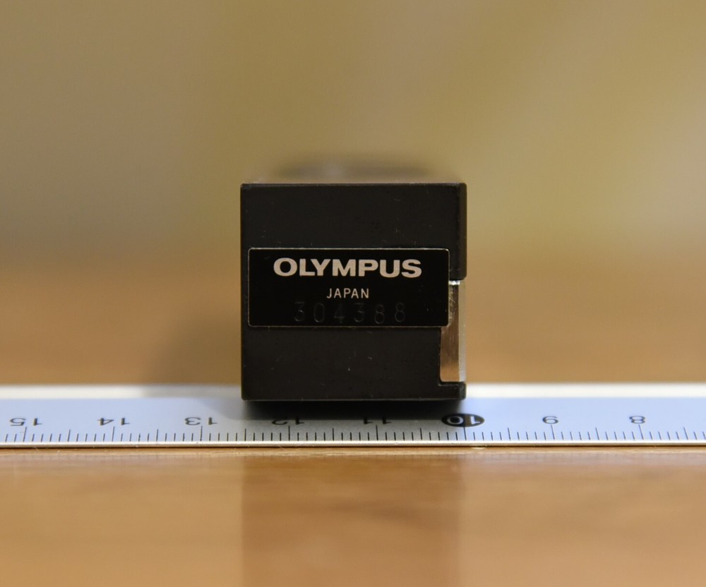 OLYMPUS IMT Inverted Microscope Phase Plate Annulus Slide IMT-SL Great Shape!