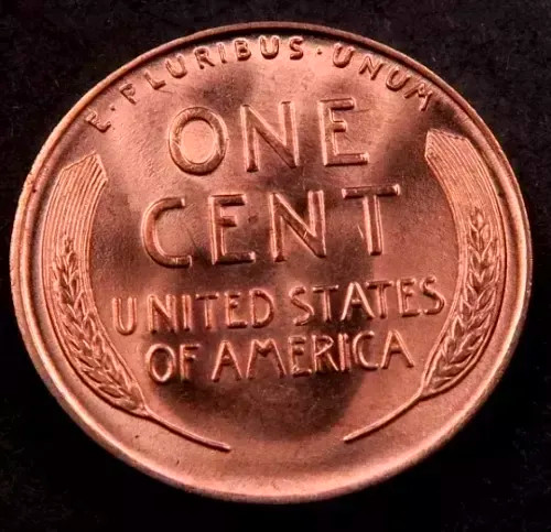 1933-D Lincoln Wheat Penny Cent - Gem BU Red