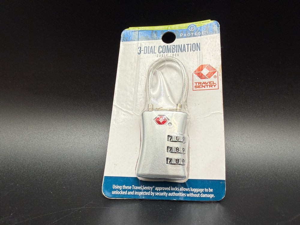 3 New Padlocks Brinks Master Lock TSA Combo Steel High Security Set