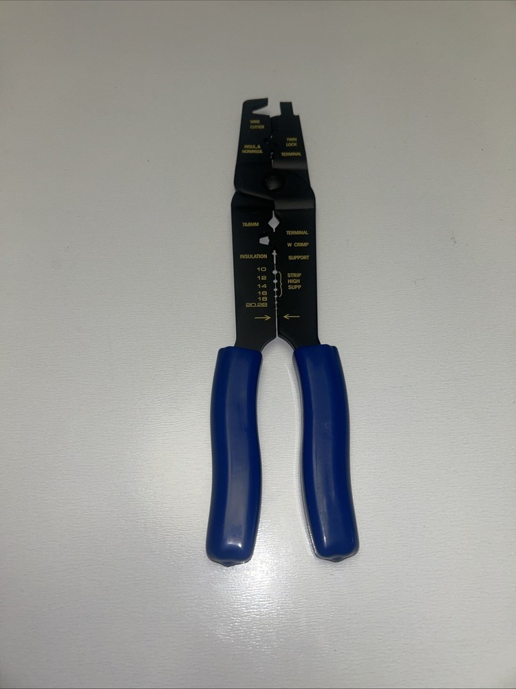 Taylor Cable 43390 Spark Plug Wire Crimping / Multi-Purpose Tool 7mm-10.4mm 596S
