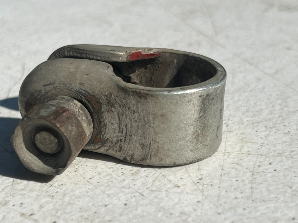 SCHWINN SEAT POST CLAMP AS SCRIPT ROUND BOLT