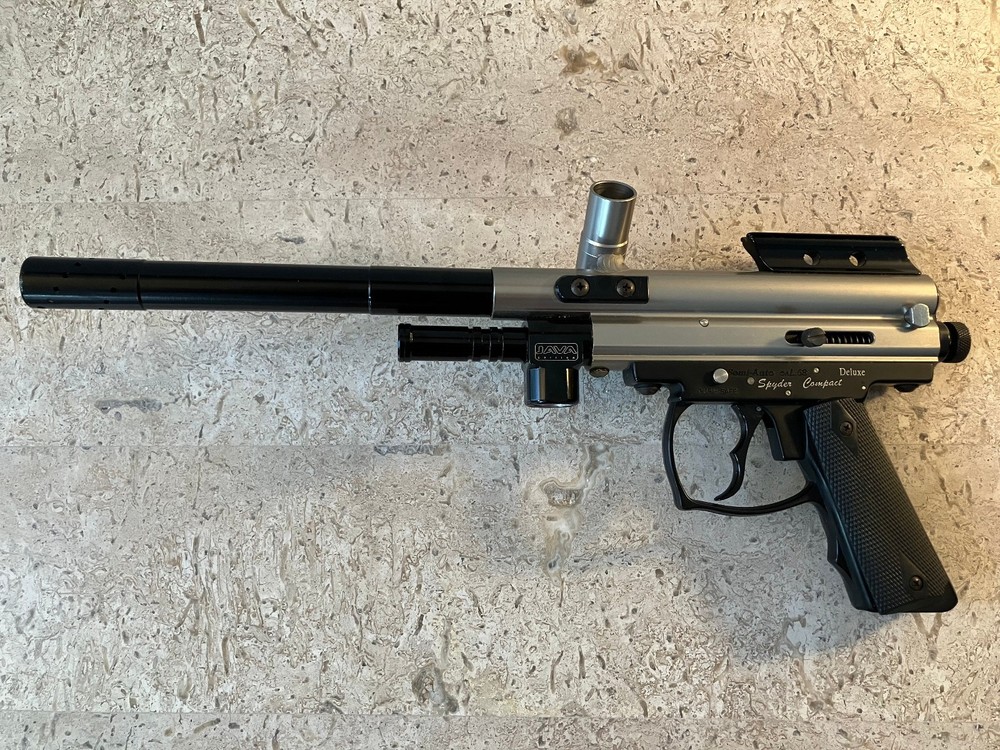 Spyder Compact Deluxe Paintball cal.68 JAVA w/Hopper, Cleaning Kit Not Working