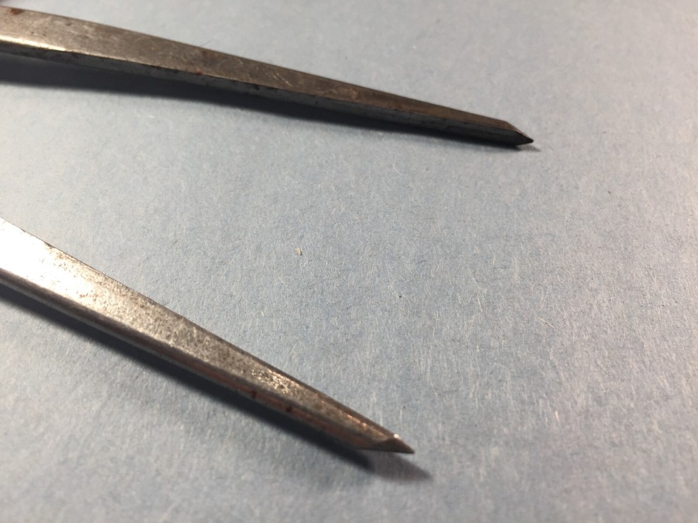 8" Flat Leg Spring Divider / Machinist Tool
