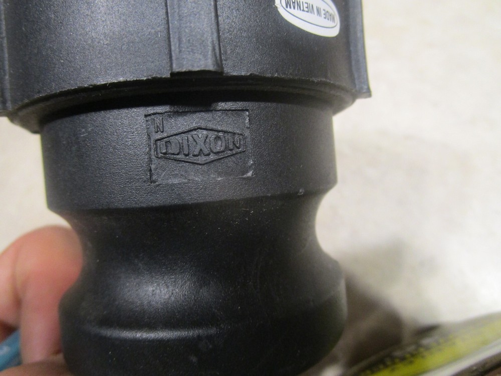 DIXON VALVE & COUPLING QUICK CONNECT ADAPTER POLYPROPYLENE 2" A, S0501