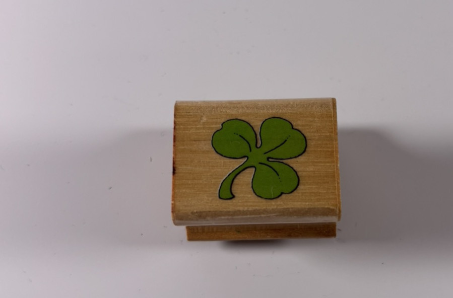 Clover Rubber Stamp from Noteworthy
