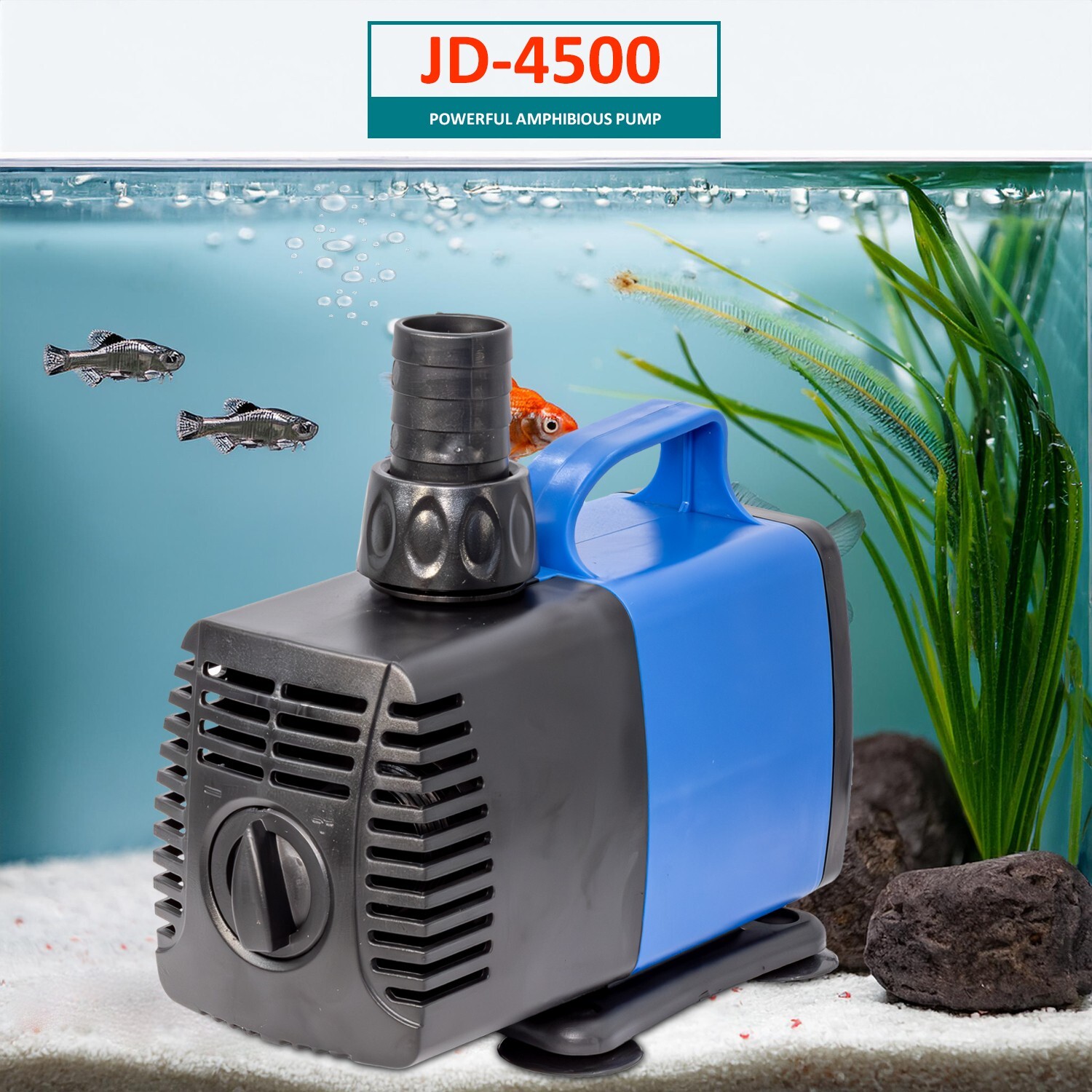 Amphibious water pump 1200 GPH 1pc.