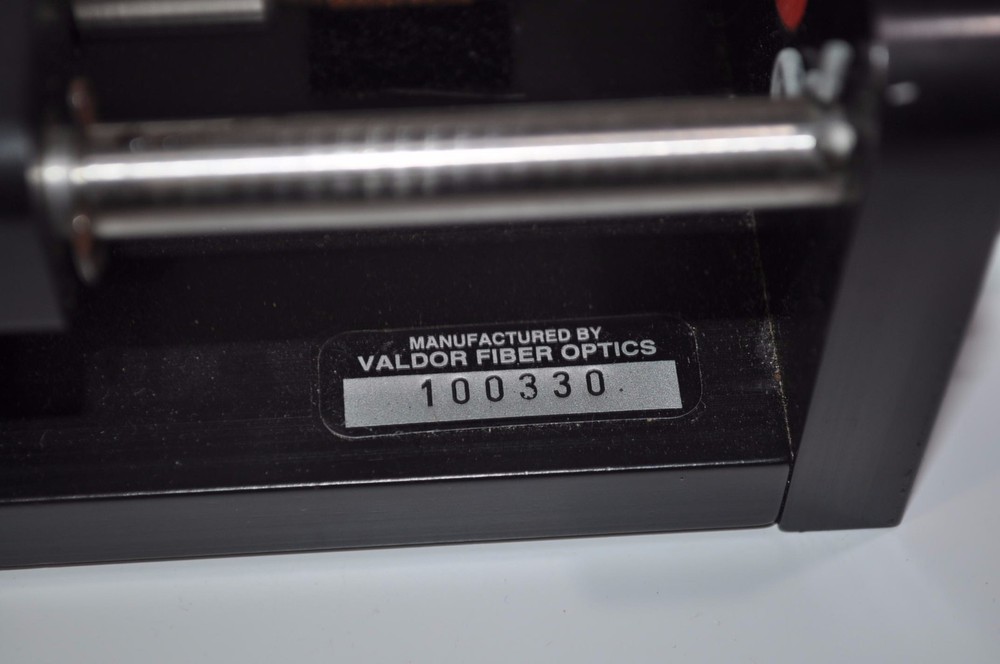 Valdor Fiber Optic Impact Mount Table Top Connector Tool AC-100
