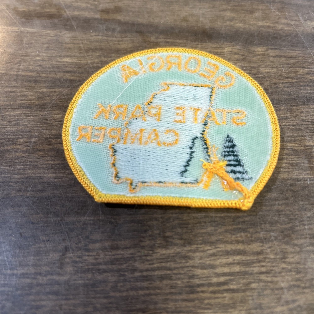 Georgia GA State Park Camper 3" Patch