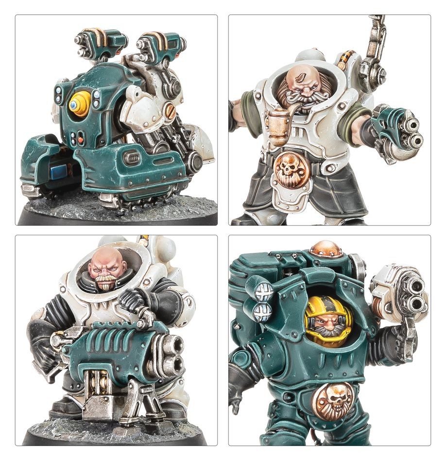 Warhammer: IRONHEAD SQUAT CHARTER & DRILL MASTERS