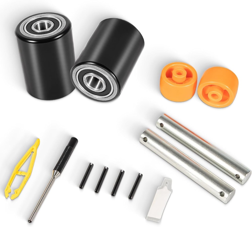 for Crown PTH50 Pallet Jack Front Load Wheels Replacement Kit Complete Tool Kit