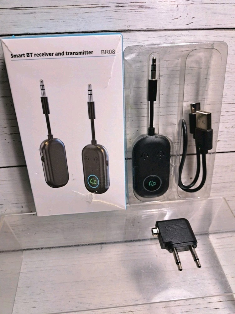 Bluetooth Transmitter Receiver, 3.5MM to Bluetooth 5.3 Transmitter, 2-in-1...