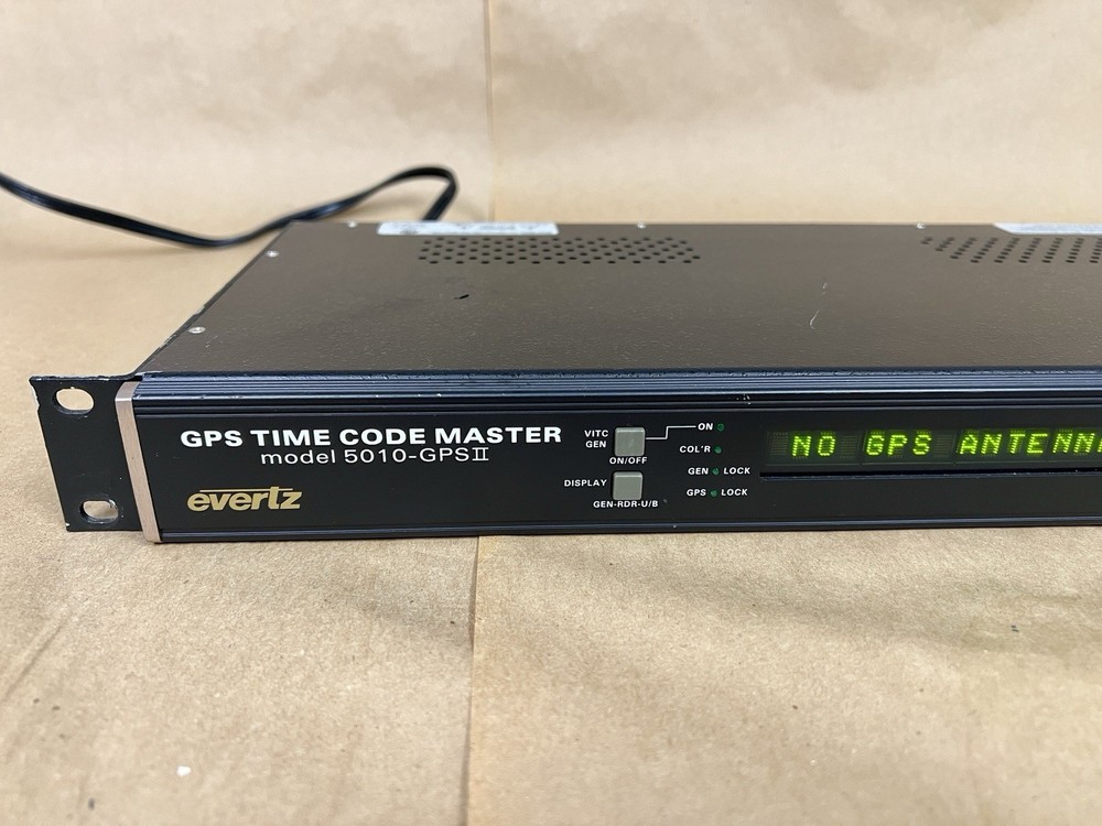Evertz GPS Timecode Master 5010-GPS II