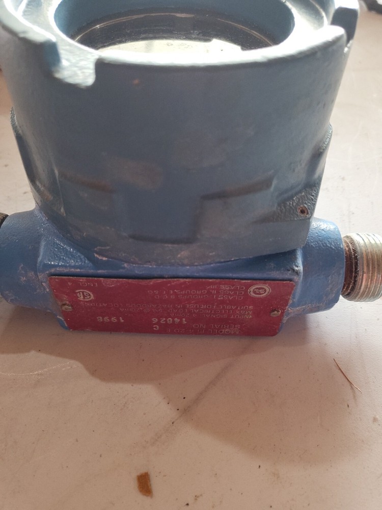 Micro Motion Transmitter PI 4-20 E - 2 pulled from working unit