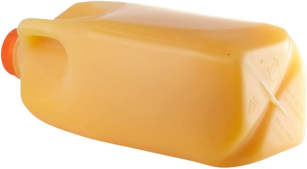 [ 5 Pack ] Empty Plastic Juice Bottles with Tamper Evident Caps 64 Oz.