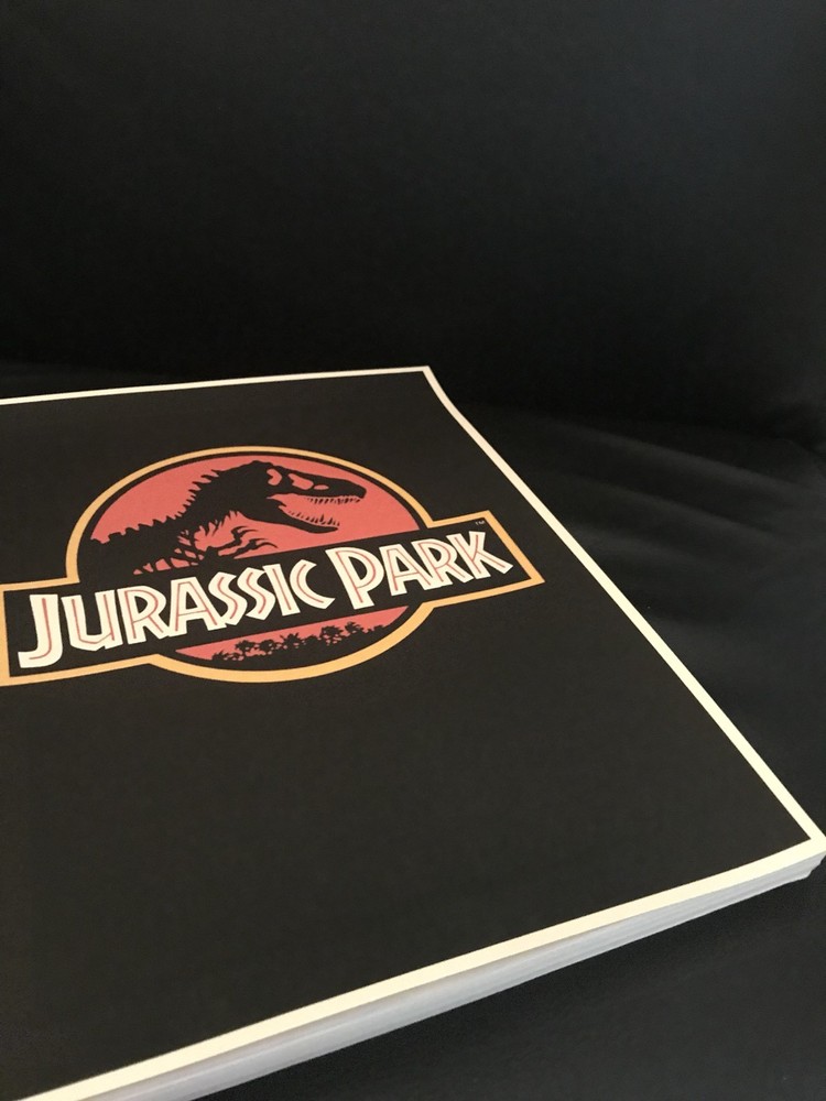 Universal THE JURASSIC PARK TRILOGY Rare Script SCREENPLAY SET Collection