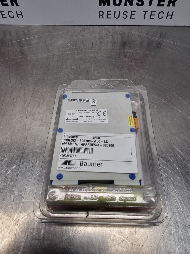 Baumer PROFSI3-B25100-ALG-LS Isolation Barrier