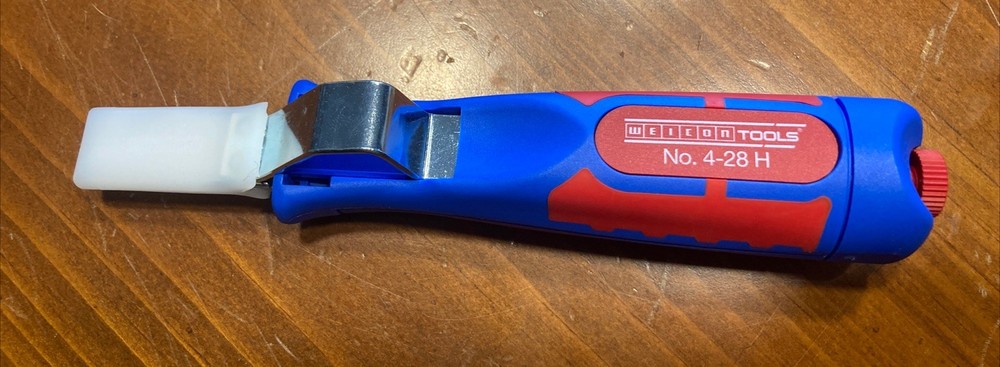 Cable Stripper No. 4-28 H | Cable stipping tool with hooked blade | adjustabl...