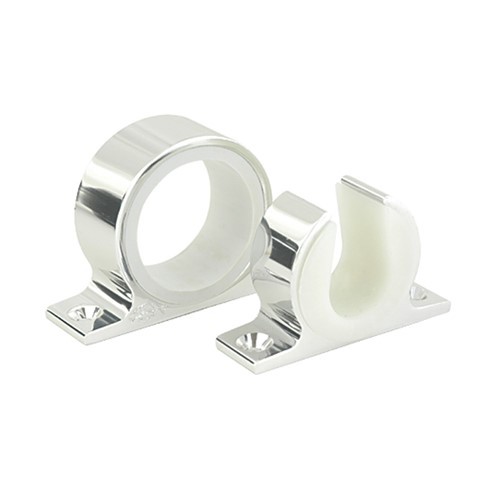 Lee's Single Rod Rack Set - Bright Silver Finish (MC70SL)