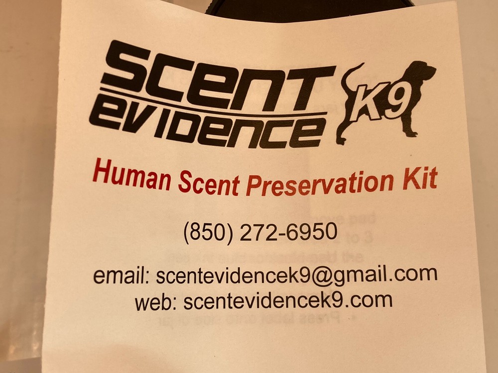 K 9 Scent Evidence kit.
