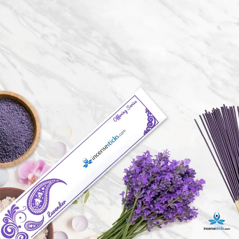 Lavender Incense 10" 20 Sticks Pack: 1 Pack