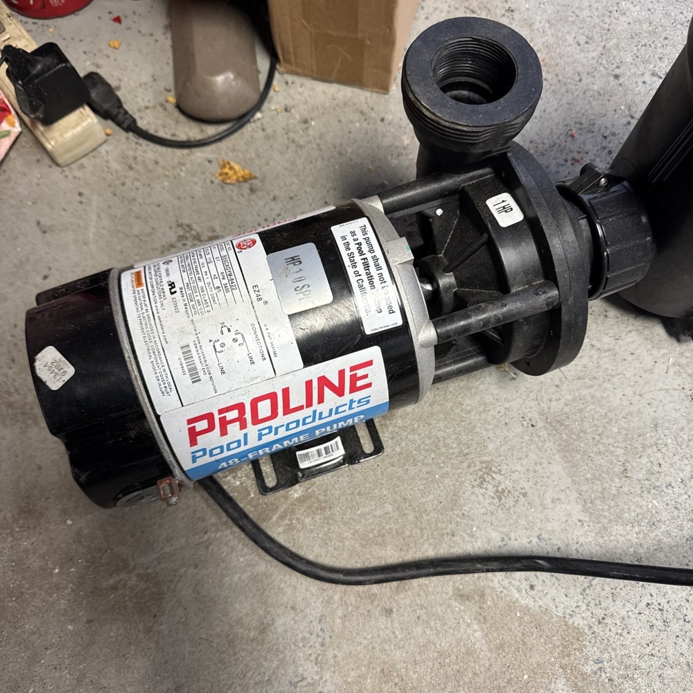 Proline Pool Products 48 Frame pump And Filter.