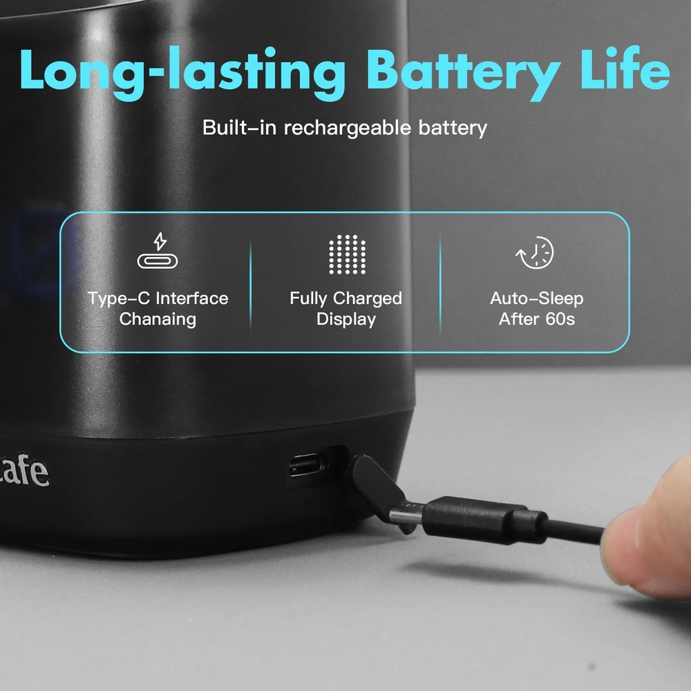 AliKisscafe Digital Dosing Cup Coffee Scale Display Tray Precise Scale Measuring