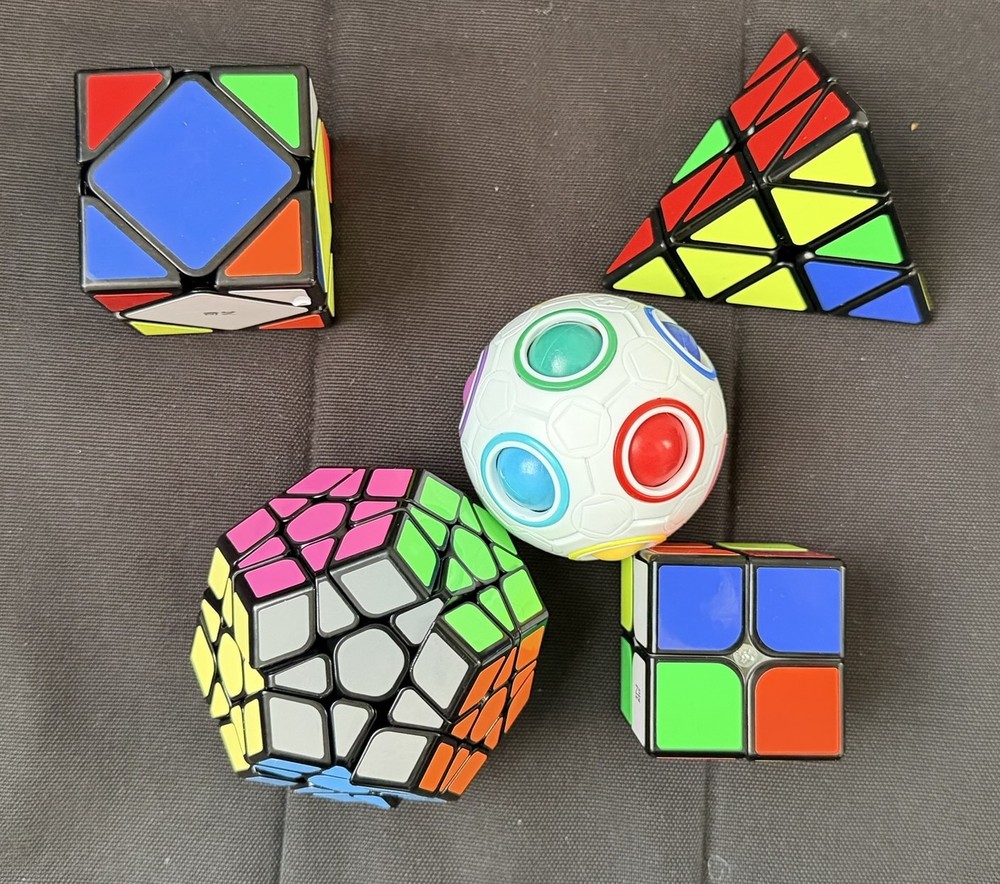 ThinkMax Speed Cube Set, 5 Pack Cube Bundle