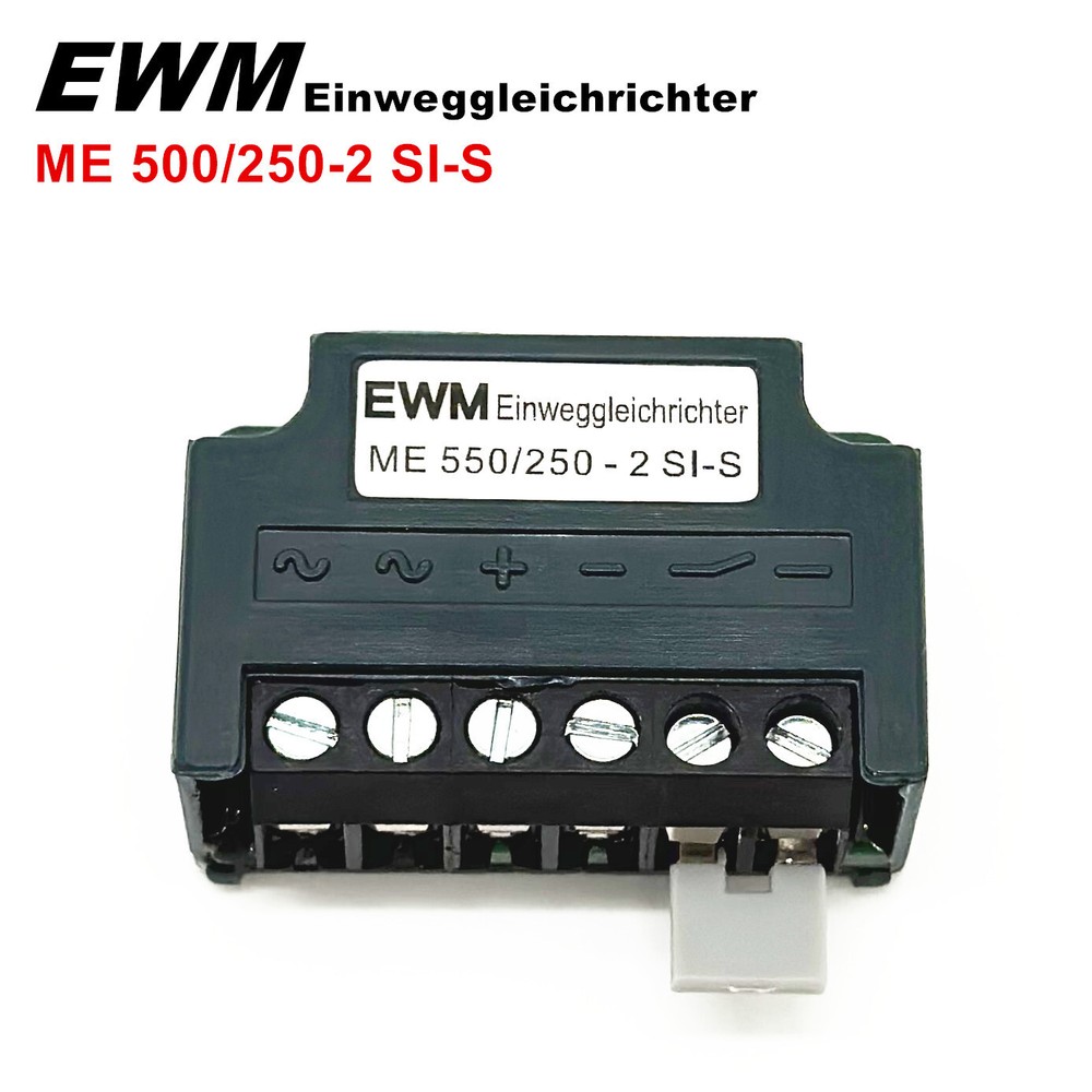EWM Einweggleichrichter ME 550/250-2 SI-S half-wave brake rectifier module