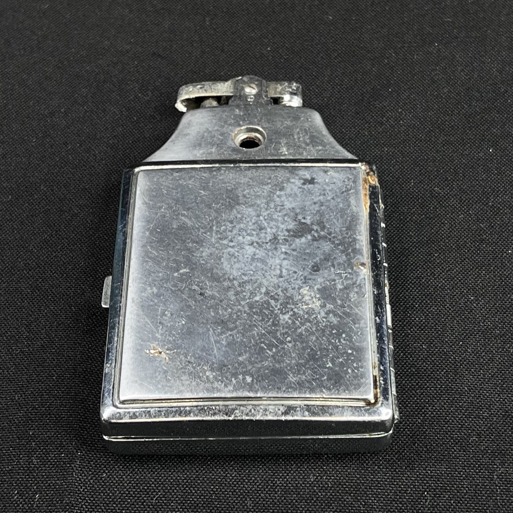 Vintage Ronson Combo Silver Cigarette Case With Lighter