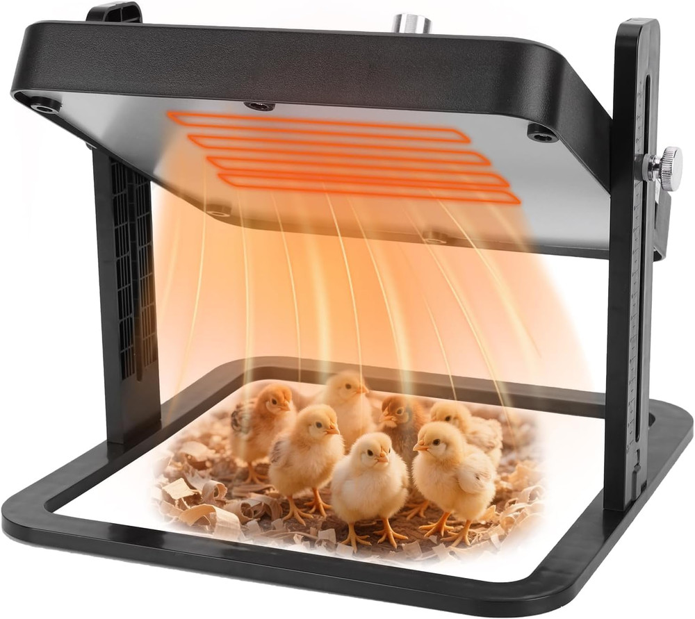 Chick Brooder Heater Plate 10"X10" Brooder Plate Chicks Adjustable Temperature