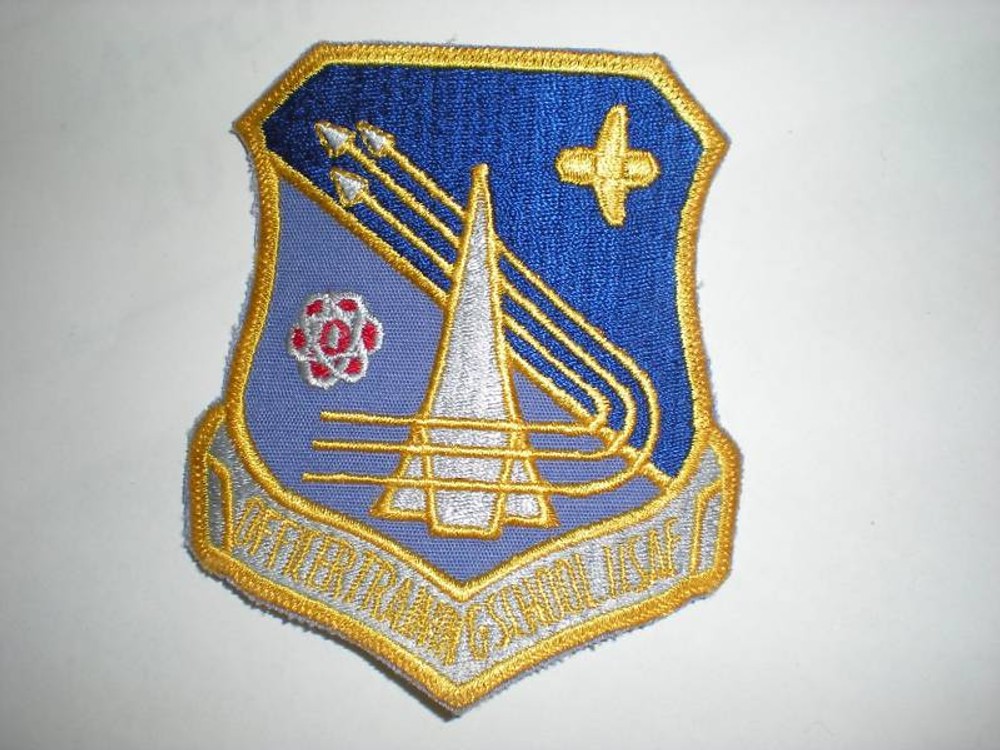 USAF OFFICER TRAINING SCHOOL PATCH -COLOR