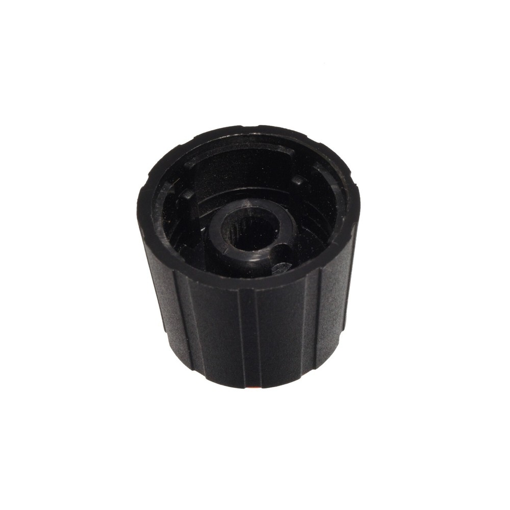 5pc Orange and Black Plastic Knob White indicator 11/64” Shaft