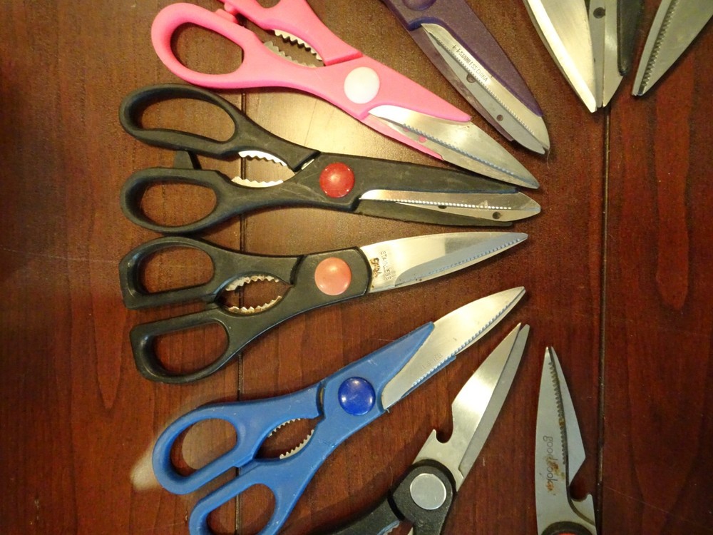 10 Pairs Scissors Kitchen Shears Hampton Goodcook