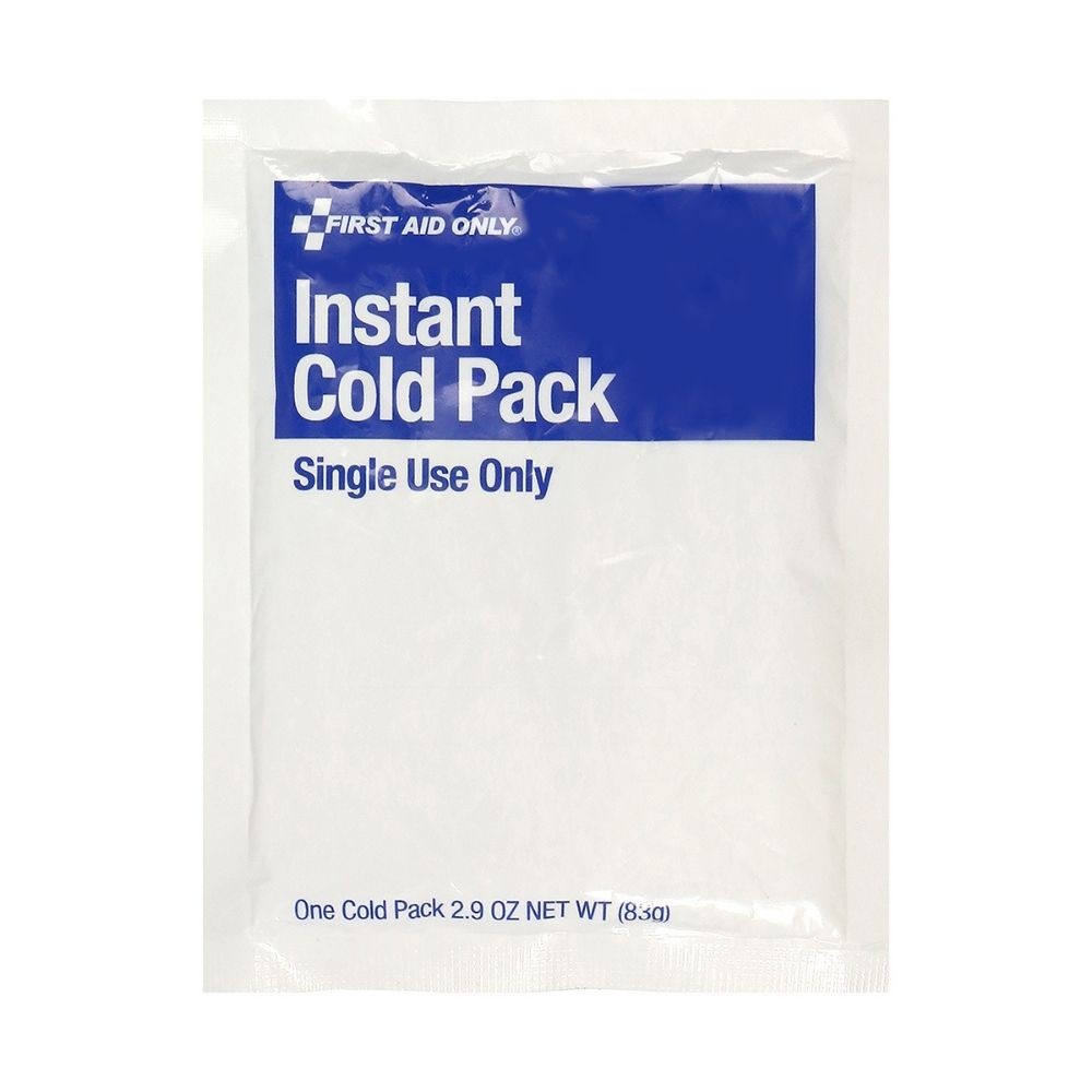 First Aid Only K2104-084 Instant Cold Pack 4 x 5 Single Use