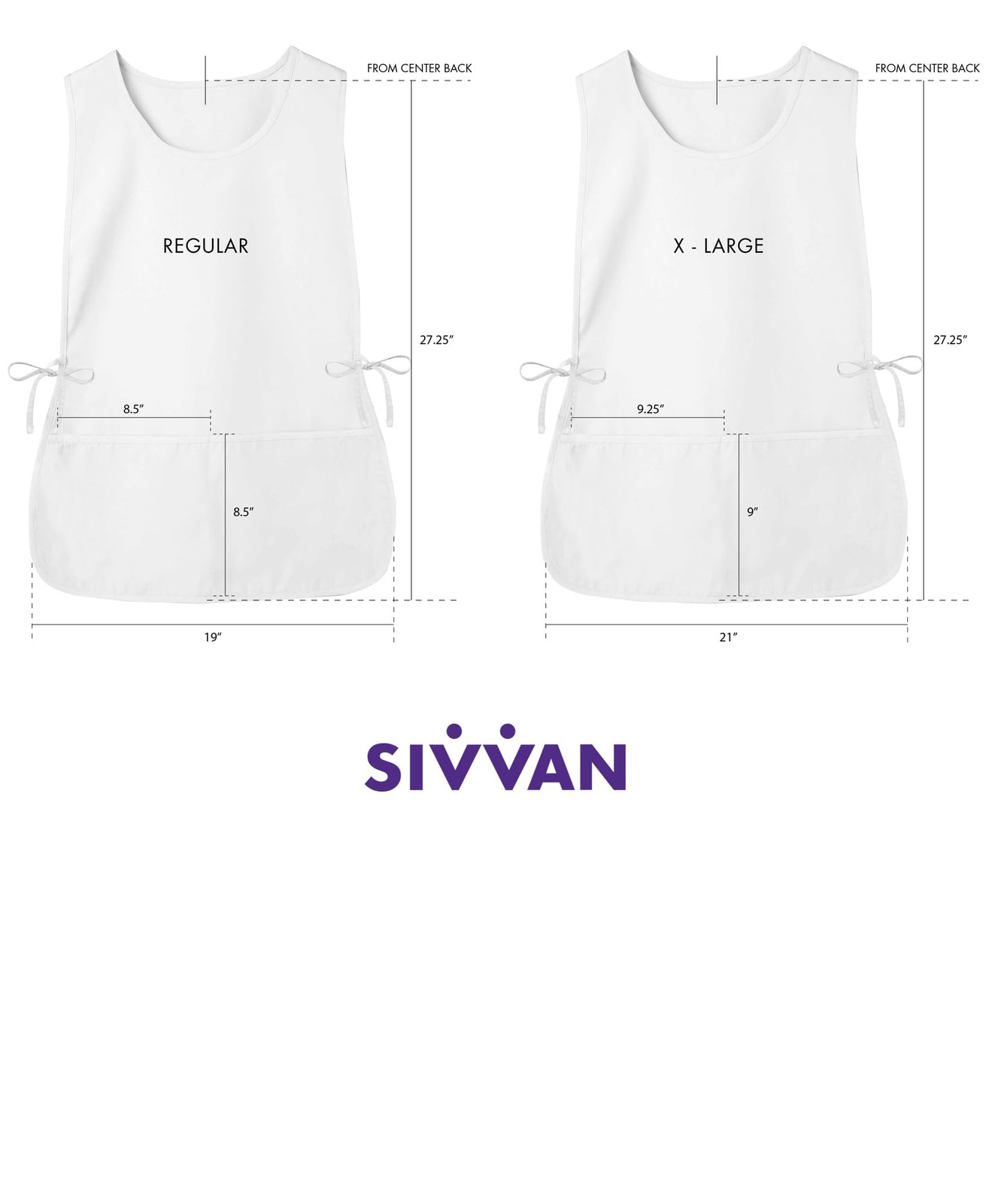 "Sivvan Unisex Cobbler Apron, Adjustable Waist, Durable Kitchen Workwear"