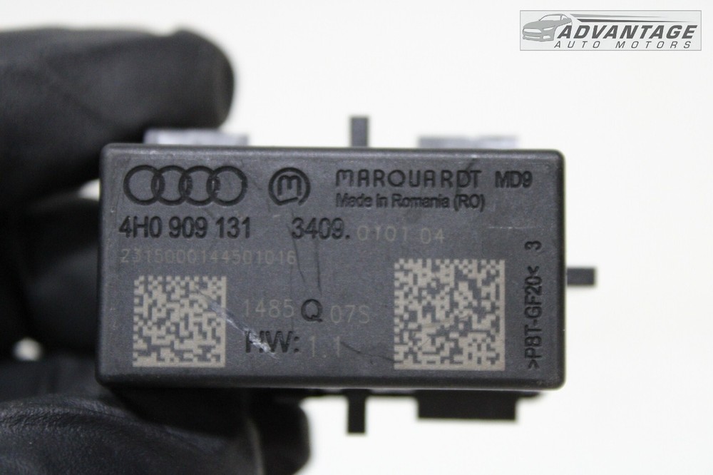 2012-2018 AUDI A6 C7 IGNITION SWITCH CONTROL LOCK RELAY MODULE 4H0909131 OEM