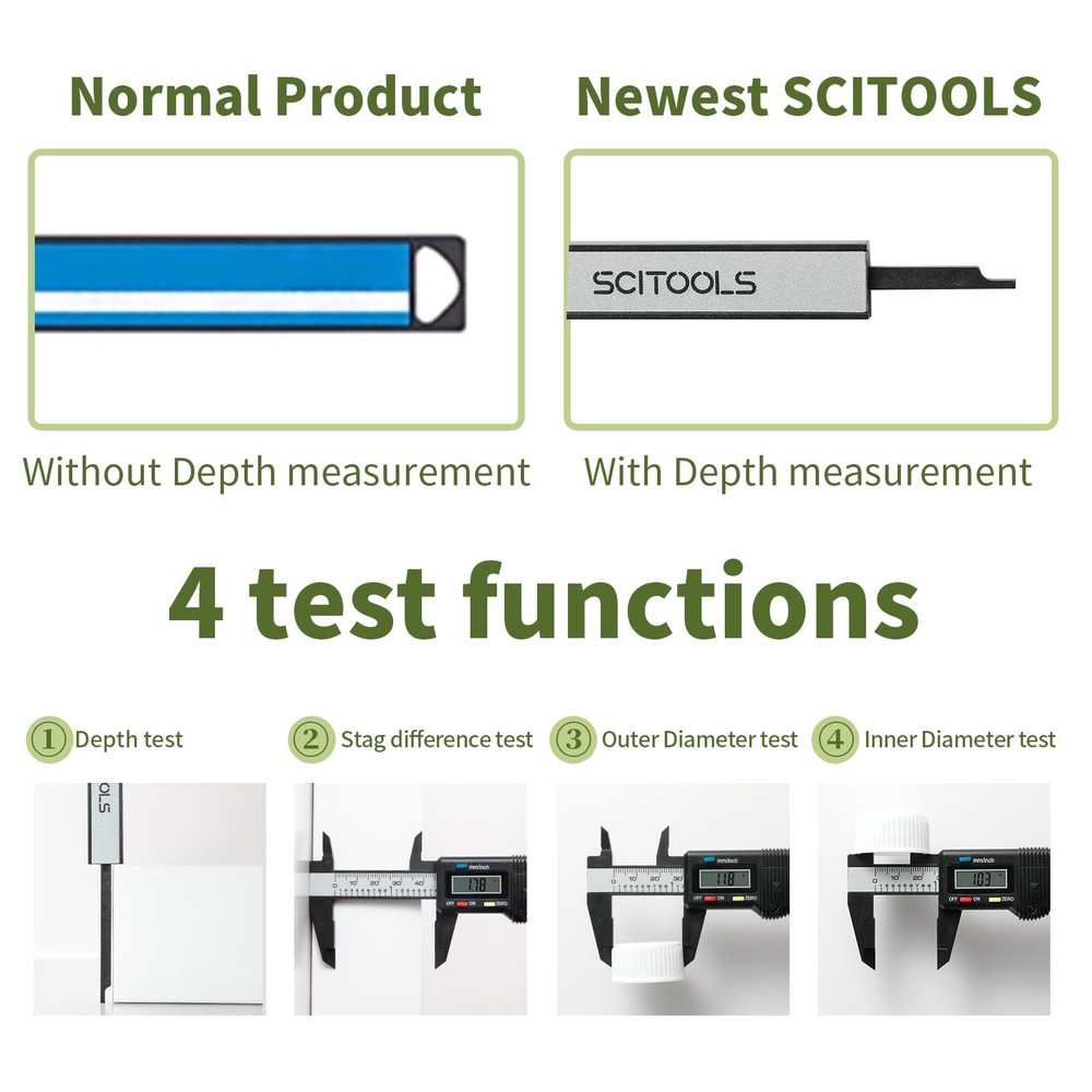 Small Digital Caliper 0-4" Mini Measuring Tool, Micrometer Caliper with Auto-...