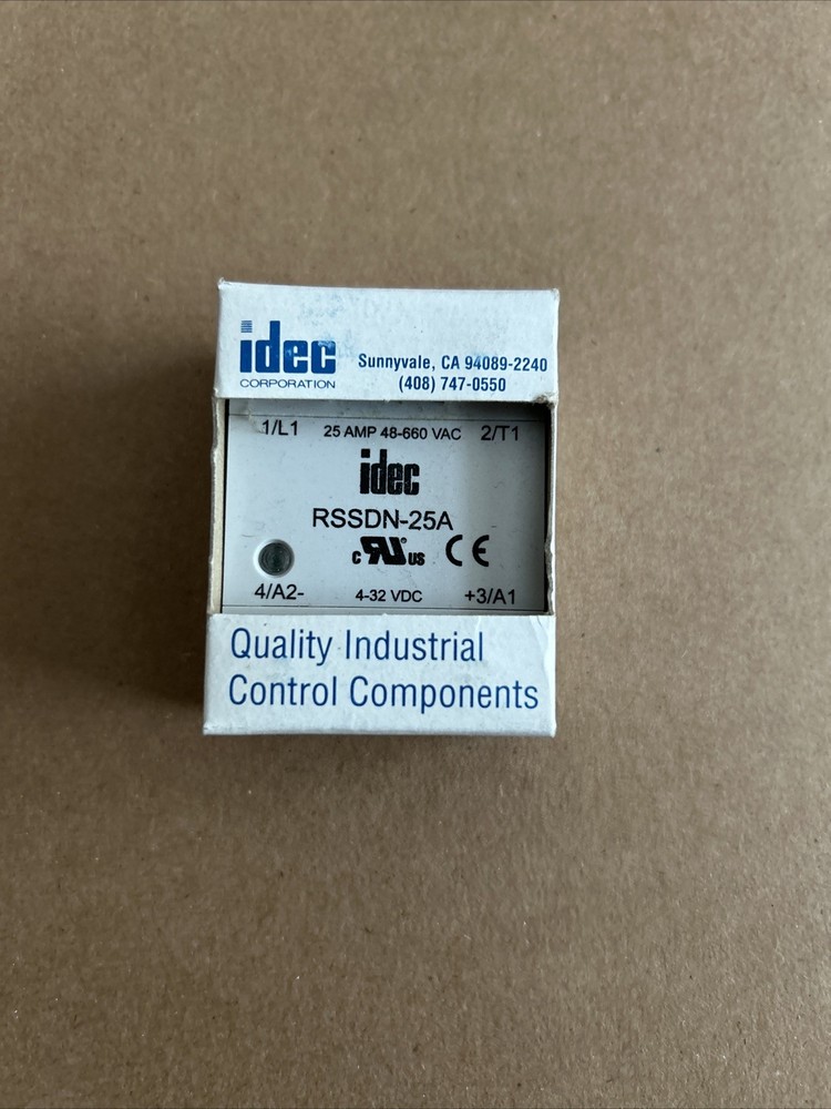 IDEC RSSDN-25A Solid State Relay, 25 Amp 48-660VAC