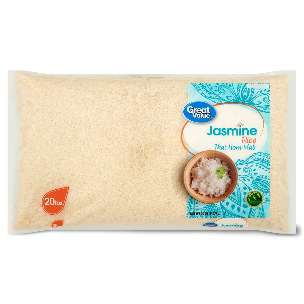 Great Value Jasmine Rice 20 lb
