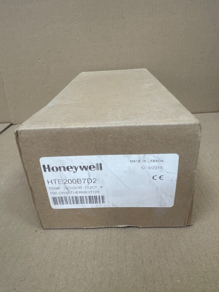HONEYWELL HTE200B7D2 TEMP SENSOR DUCT 8" 10K THERMISTOR