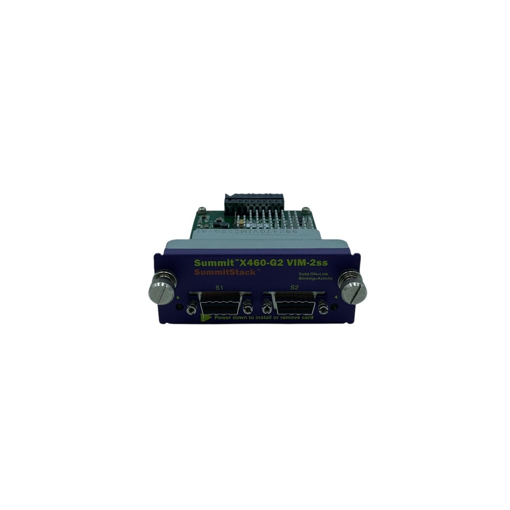 EXTREME NETWORKS X460-G2 VIM-2ss Summit-Stack -- 16713 Interface module