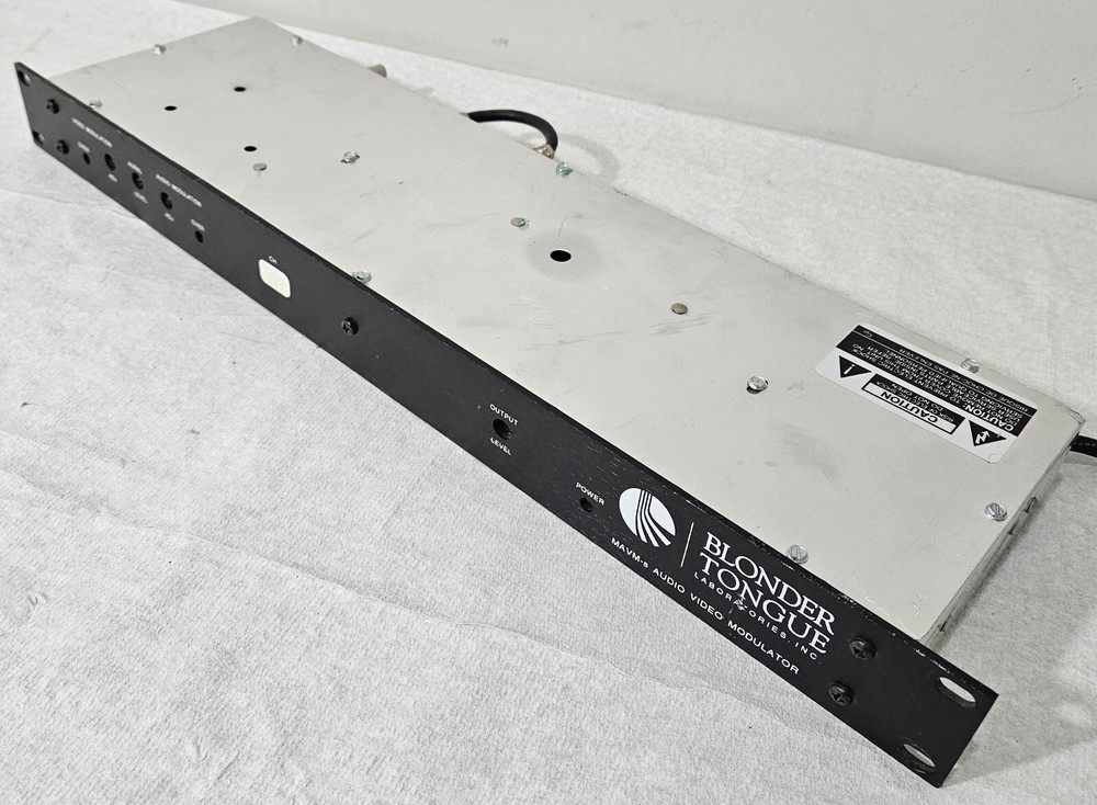Blonder Tongue MAVM-S Audio Video Modulator Processor 600 Watts.
