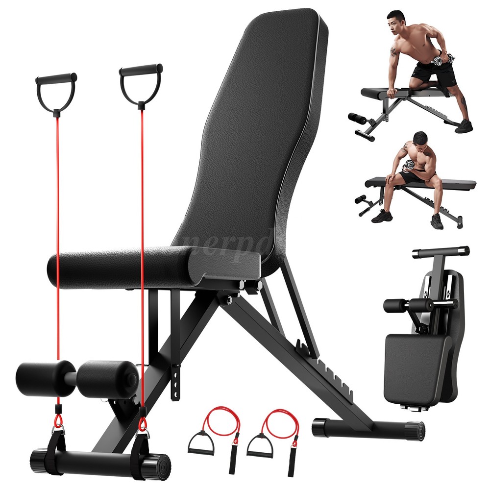 Adjustable Weight Dumbbell Bench Incline Decline Foldable Body Workout Bench