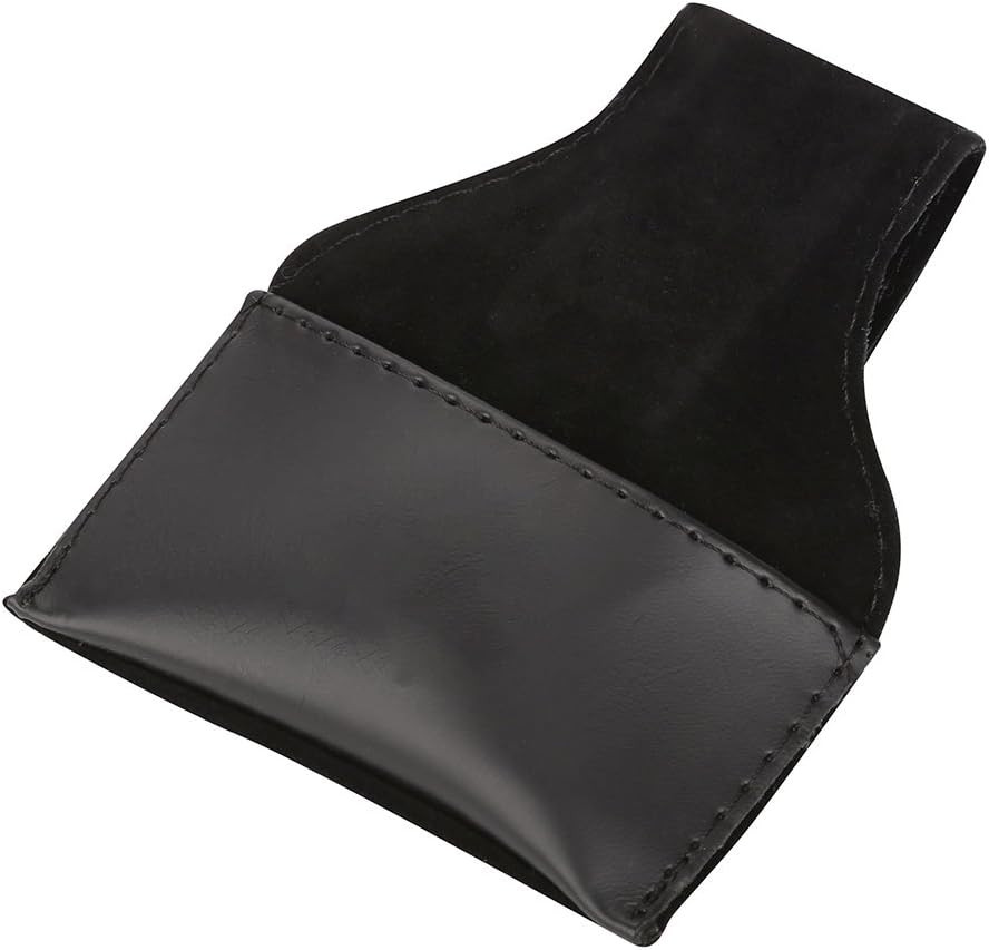 Pool Cue Chalk Holder PU Leather Clip