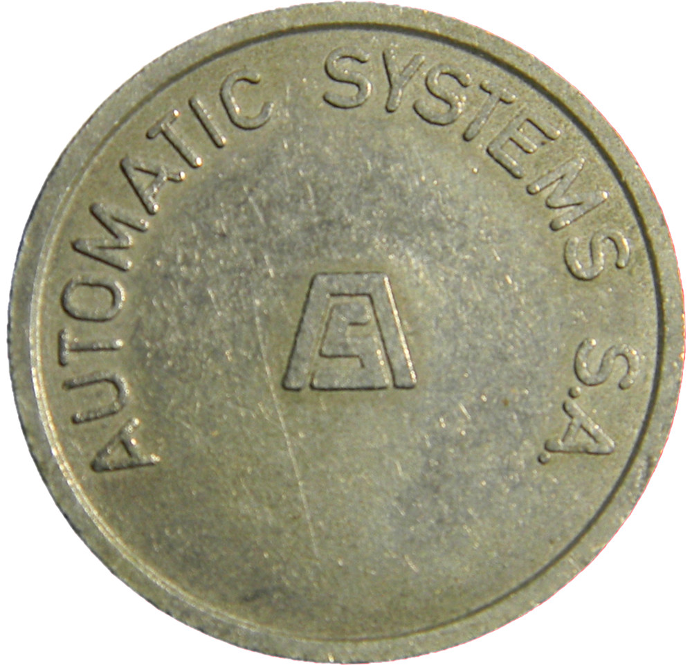 Belgium  AUTOMATIC SYSTEMS S.A Parking Token  (04739)