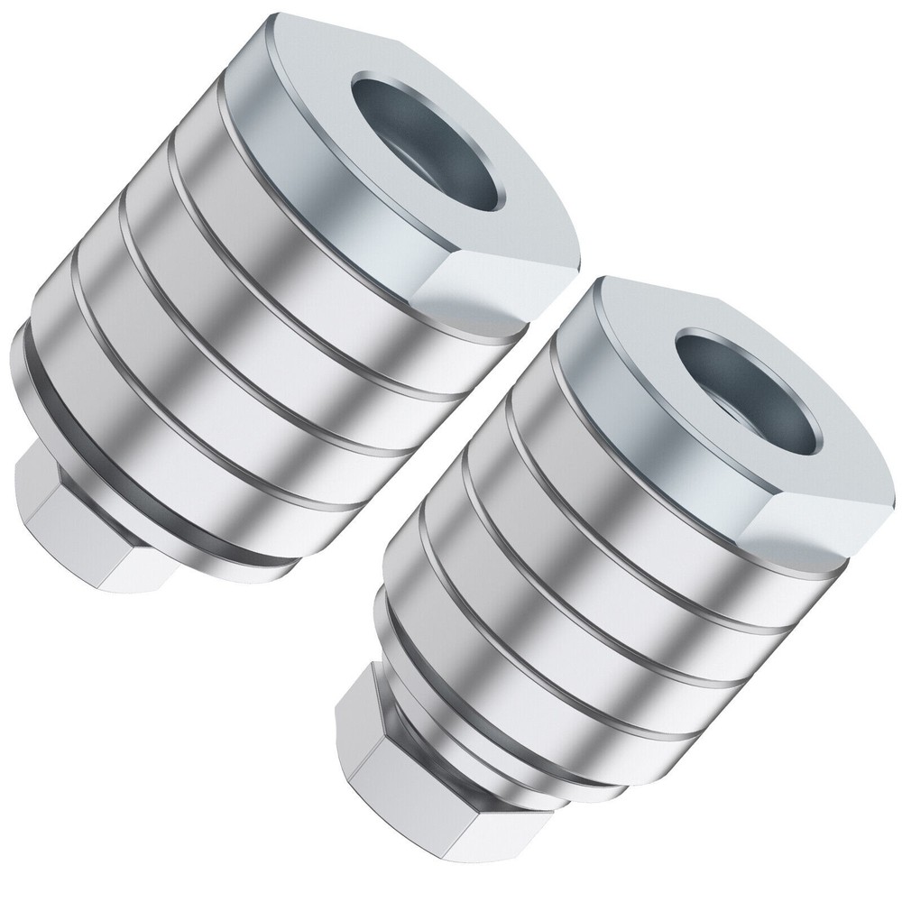 2x Angle Grinder to Grooving Machine Adapter Slotted Machine Accessory M10/M14