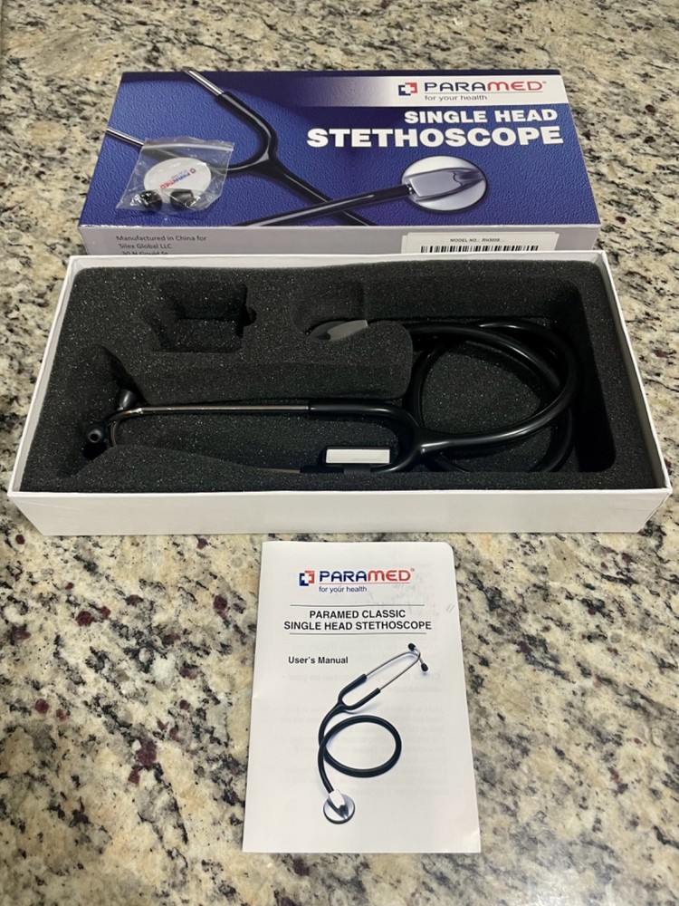 Paramed Single Head Stethoscope (New Open Box)